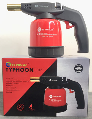 Blowtorch Butane Piezo Self-ignite Typhoon