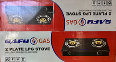 Gas Stove - 2-plate Glass Top Safy