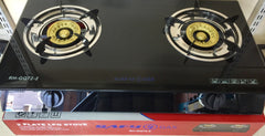 Gas Stove - 2-plate Glass Top Safy